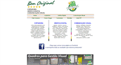 Desktop Screenshot of bemoriginal.com.br